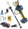 Prunarbo 2 en 1 Sécateur Électrique Sans Fil sur Perche Télescopique Extensible 1.5-2.8M, 40MM Sécateur à Batterie 2x4000mAh 18V Brushless Coupe Branche Télescopique Électrique (PR-E50-Set)