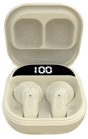 Mini auriculares Bluetooth de mango corto pequeños en la oreja de alta gama para reducción de deportes, auriculares para la mayoría de ruido M1T4