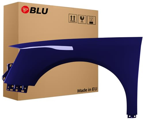 BLU Kotflügel Passend für Volkswagen Passat B6 LA5E Links Blau | 2005-2010 | Vorderseite Vorne | Lackiert | Einbaufertig