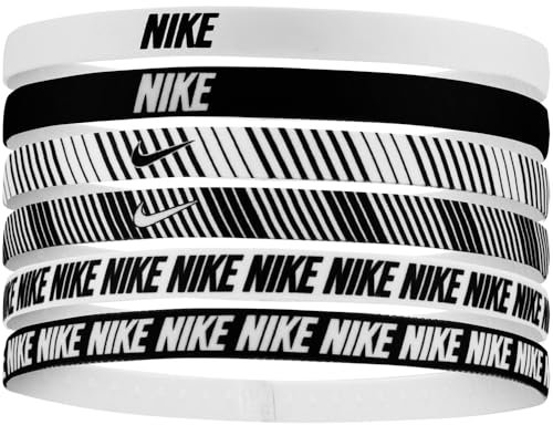 Nike Herren Flex Classic HEA Stirnband, White/Black/White, One Size
