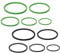 VPB 10 Piezas Anillo Alimentación Acuario,Anillos Flotantes para Plantas de Acuario,Dispensador de Alimentos para Tanque de Peces,Accesorio para Acuario