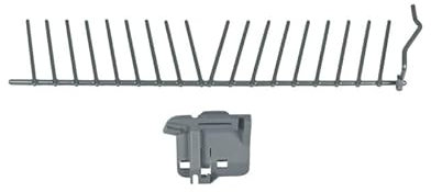 LUTH Premium Profi Parts Kit cestello inferiore compatibile con Bosch 00642591 18 punte per lavastoviglie