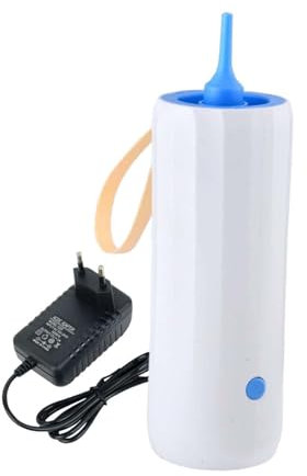 Perfeclan Ballonpumpe Elektrische Luftpumpe Dekorationen Gebläse Maschine Ballon Inflator für Geburtstagsfeier schneller Halloween und Zeit sparen Zeit, Blau