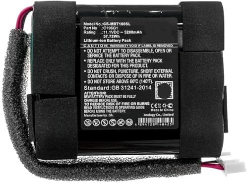 ZMLMAJJ C196G1 Speaker Battery 11.1V 5200mAh/6800mAh - Compatible With Marshall Tufton(5200mAh)