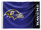 NFL Football Flagge Fahne Flag BALTIMORE RAVENS Fade