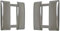 Mil-Tec Unisex Rangabzeichen-16861300 Armstulpen, Silber, One Size