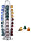 Exzact Porta Capsule Compatibile con capsule caffè Nespresso Classic (40 pezzi) - Porta girevole per rack Pod (EX-NP021-40)