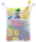 Red de malla, bolsa de almacenamiento, organizador de juguetes, para cuarto de baño y bañera, soporte con ventosa (45*52cm, Blanco)