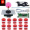 SJ@JX Arcade Game LED DIY Kit Mechanical Keyboard Switch LED Button PC MAME Retropie Arcade Joystick Controller Zero Delay USB Encoder