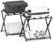COSTWAY Lot de 2 Porte-valises Pliants, Porte-Bagages avec 2 Étagères, Support de Valise Pliable en Métal Robuste, pour Chambre, Hôtel, Charge Total 60 kg, 43 x 68 x 56 cm, Noir