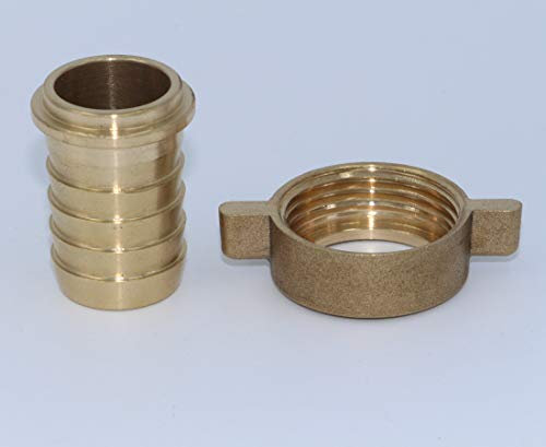 Sobime Conexión para Manguera - Racor de Latón (3/4-20MM)