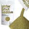 Hemway Glitter Grout Additiv (Ultrafein 1/128 0,008 0,2 mm) Grout Tile Additive Fliesen Bad Nassraum Küche - Sand Gold - 100g