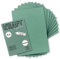 50x Kraftpapier in Eukalyptus-Grün Bastel-Bogen A6-105 x 148mm - Bastelpapier, Tonpapier, Buntpapier, Fotokarton, Postkarten aus Natur-Karton - 240 g/m²