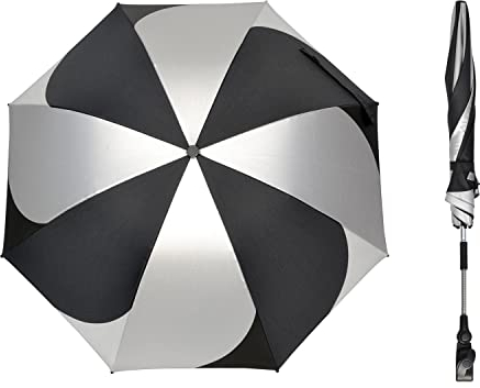 ZjRight Universal Sonnenschirm Sonnenschutz für Kinderwagen & Buggy - UV Schutz 50+ / 72 cm Durchmesser mit Einem Regenschirmgriff, für Rund- und Ovalrohre
