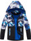 CAMLAKEE Imperméable Garçon Veste Polaire Enfant Manteau Camouflage Softshell Blouson Coupe Vent Noir 3-4 ans Taille 110