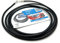 eXODA Batteriekabel 16 mm² 2,5m mit Kabelschuhen M5 Schwarz