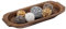 Mie Creations 16'' Large Wooden Dough Bowl for Decor, Huge Decorative Centerpiece Oval Rustic Dough Bowls for Table | Holiday Gifts Thanksgiving Dining Christmas Decorations, Handmade Long Wood Bowl
