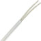 10m Kabel Transparent 2x0,75mm² 2G isolierte Leitung rund Leuchtenkabel Lampenkabel Strom-Kabel Rundkabel Adern gerade