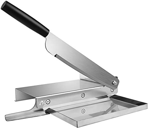 Chinese Herbal Medicine Guillotine Knife Small Velvet Slicing Machine Household Knife Cutting Ginseng American Ginseng Cutting Isinglass Artifact S (Medium)