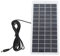 Asixxsix Panneau Solaire, 5W 12V Panneau Solaire Portable Panneau Chargeur Solaire résistant aux intempéries Panneau à cellules solaires avec Interface DC pour Feux de Circulation