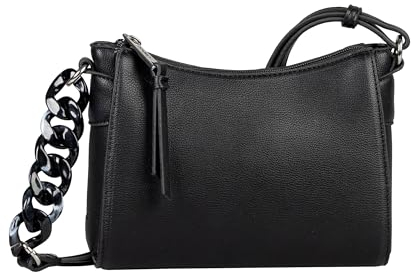 Gabor bags Ilona Damen Umhängetasche Crossbody Bag Klein Schwarz