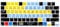 Boaulee Shortcut Keyboard Cover for for 2025 MacBook Air 13.6 15.3 M4 A3240 A3241, 2022 2021 MacBook Pro 14 A2442 A2779 & MacBook Pro 16 A2780 A2485, Silicone Keyboard Cover (Serato-Scratch-Live)