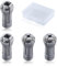 SPEEDWOX Set di 4 adattatori per pinza per smerigliatrice, adattatore per pinza da 1/4 a 1/8, mandrini da 3 mm e 6 mm