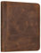 STILORD 'Tate' Vintage Organizer A4 Leder Konferenzmappe Echt Leder Dokumentenmappe mit Ringbuch Schreibmappe für Tablet 11 Zoll Ledermappe mit Reißverschluss Retro, Farbe:Sepia - braun
