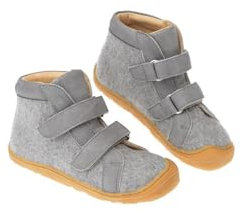 Disana, Klettstiefel Wollfilz (grau, EU Schuhgrößensystem, Grundschulkind, Numerisch, Schmal, 24)