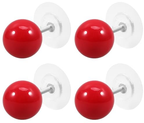 Luxshiny 4 Stück Lampenfassung Knopf Ersatz Kleber Schalter Licht Lüfter Knöpfe Schalter Modifikation Dekorative Lichtschalter Wippe