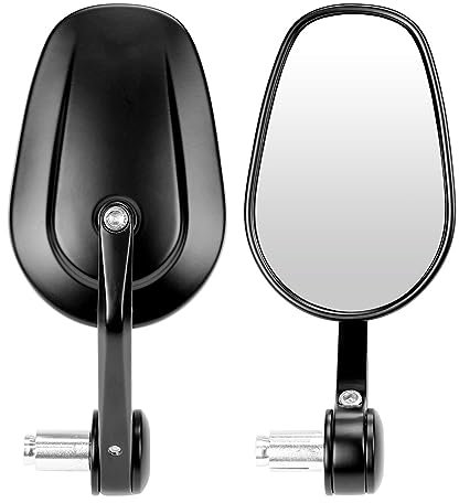 HETEVSCCK Für CB1000R CB600F Universal-rückspiegel Motorrad Spiegel Bar End Motorrad Rückspiegel Rückspiegel