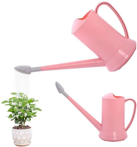 Annaffiatoio da 2 litri Beccuccio lungo Plastica Staccabile Sprinkler Pianta Annaffiatoio Leggero Spruzzatore d'acqua Bottiglia di irrigazione per interno Giardino esterno Casa Fiore Pianta bonsai()