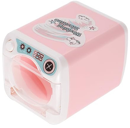 JOINPAYA Mini Waschmaschine Spielzeug Für Elektrische Makeup Pinsel Reiniger Kreatives Rollenspiel Spielzeug Sichere Und Handliche Reinigung Für Schwämme Und Puderquasten Farbton