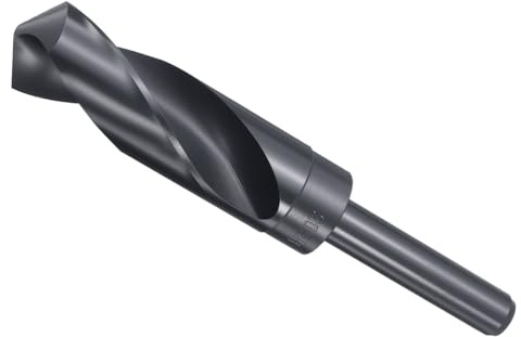 METALLIXITY Drill Bit 25mm, 1/2 Reduced Shank Round 4341 HSS 135° | High-Speed Steel Bits for Drilling Holes in Thin Metal Steel Wood Plastic Aluminum DIY Project