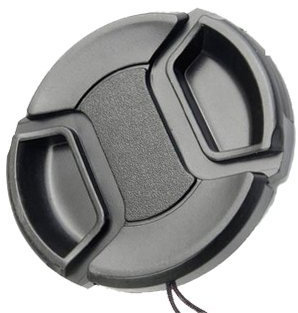 JECO Bouchon Cache avant d'objectif 46 mm avec dragonne pour Canon Nikon Minolta Pentax Tamron Sigma ?