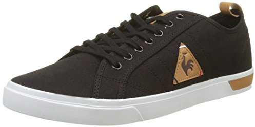 Le Coq Sportif Men's Ares CVS/Lea Sneakers, Black Black, 10 UK