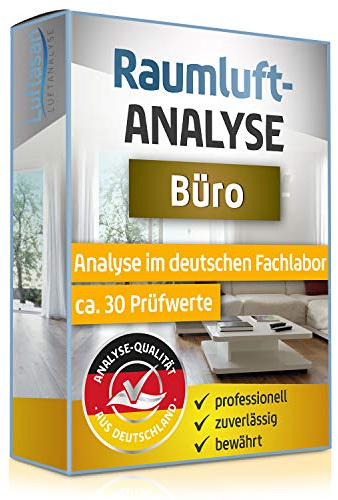 Raumluft Test fürs Büro – Laboranalyse auf gängige leichtflüchtige Wohngifte