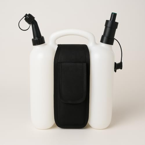 Profi Doppelkanister Kombikanister 6 + 3 Liter mit Einfüllsystem transparent