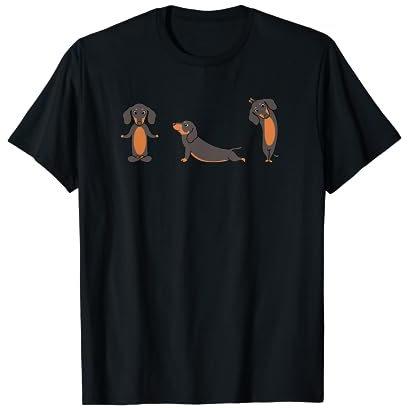 Yoga Dackel - Dachshund Kundalini Hatha Ashtanga T-Shirt