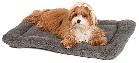 JAMAXX Selbstwärmende Thermo Hunde-Decke, Thermal Wärmematte, Fleece Kissen,Innovative Wärmedecke Hundematte Katzendecke (M) grau