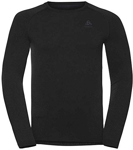 Odlo Herren Performance Warm_196192 Funktionsunterwäsche Langarm Shirt (1er Pack)