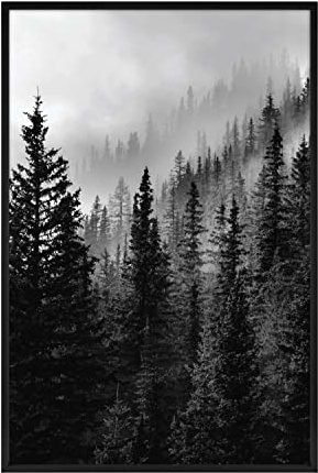 MCS Foundry Gallery Wall Frame Galeriewandrahmen, schwarz, 16 x 24 in Without mat