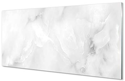 Tulup Glasbilder 100x50cm - Wanddeko Backstein Kunst Marmor Gehärtetem Glas Wandbilder Wohnzimmer - Marmor Stein Keramik