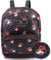 Disney Minnie Backpack for Women - Mini Canvas Backpack, Shoulder Bag for Adults & Teens