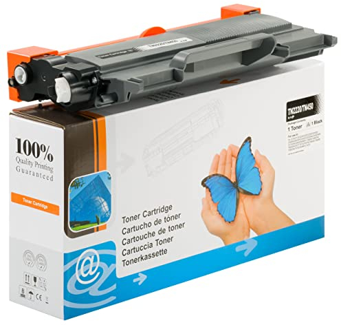 ESMONLINE 1 kompatibler Toner TN2220 TN22210 TN450 2500 Seiten für Lasergeräte Tonerkartusche Ersatz für Brother MFC-7360N MFC-7460DN MFC-7860DW FAX-2840 HL-2130 HL-2240 HL-2250DN HL-2135W DCP-7055