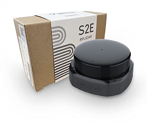 Slamtec RPLIDAR S2E Lidar Sensor 2D 360 Grad 30 Meter Scanradius LIDAR Scanner mit Ethernet UDP Schnittstelle für ROS/ROS2 Hindernisvermeidung und Navigation von Robotern
