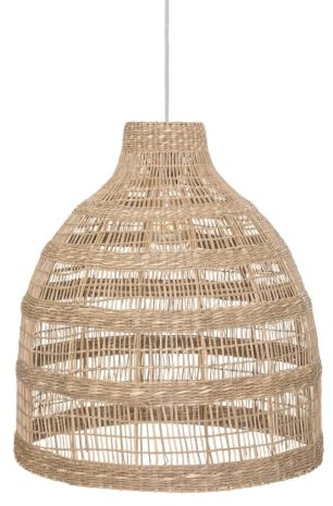 Atmosphera Suspension en rotin Seav D45 Naturel clair