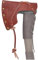 Vintage Leder Beil Axt Kopf Abdeckung Scheide, Veggegerbt Leder Axt Beil Protector (Klinge D: 4 1/8 ~ 4 1/2)