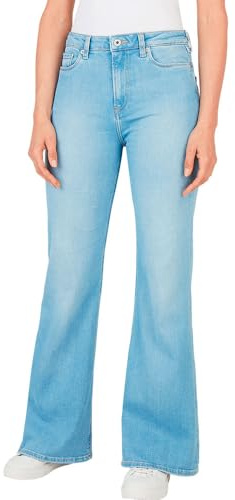 Pepe Jeans Damen Flare Hw Jeans, Blau (Denim - Nc4), 30 W/30 L