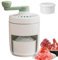 Hand-rasierer, Crushed-Ice-Hersteller - Manuelle mühle, rasierter bereiter,Rasiertmaschine, Smoothie-Maschine für selbstgemachtes rasiertes, Smoothies, Schneekegel